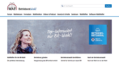 Desktop Screenshot of betriebsratswahl.de